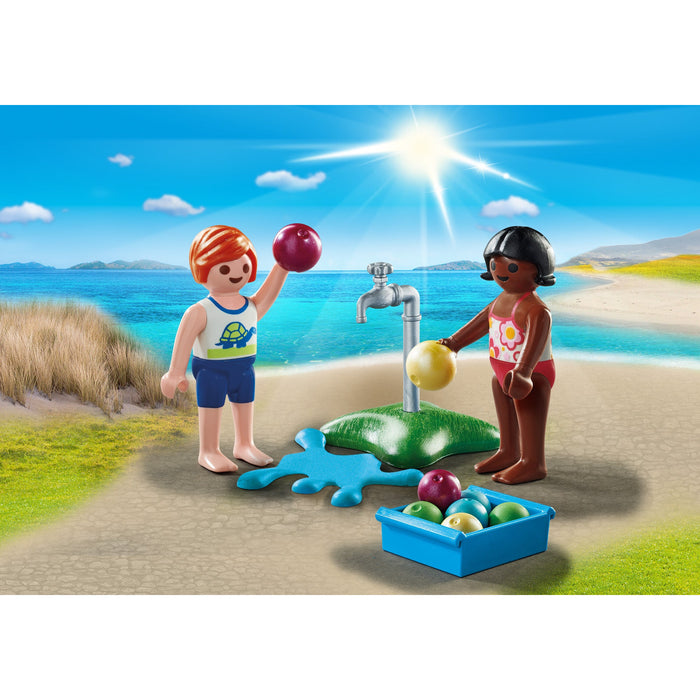 Playmobil 71166 Children with Water Balloons
