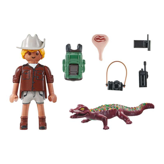 Playmobil 71168 Forscher mit jungem Kaiman