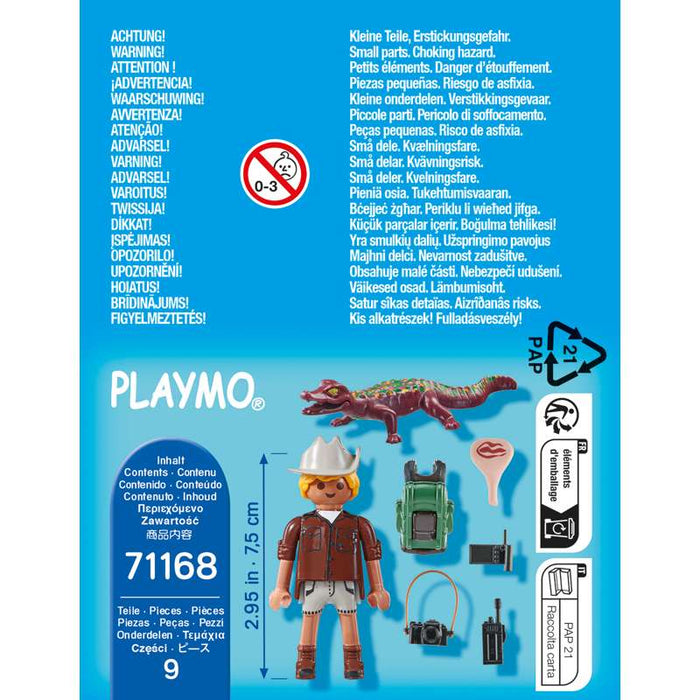 Playmobil 71168 Forscher mit jungem Kaiman