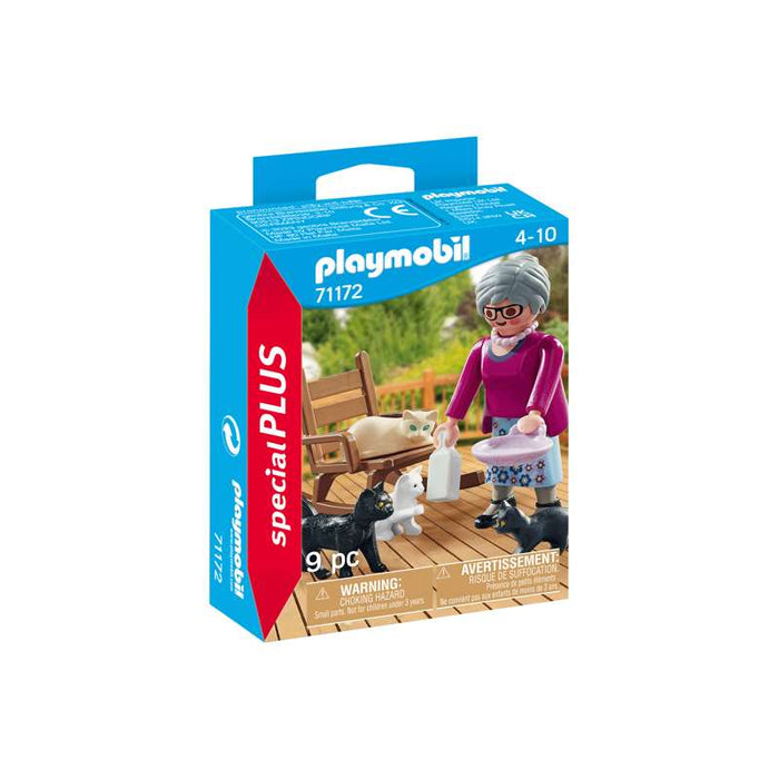 Playmobil 71172 Oma mit Katzen