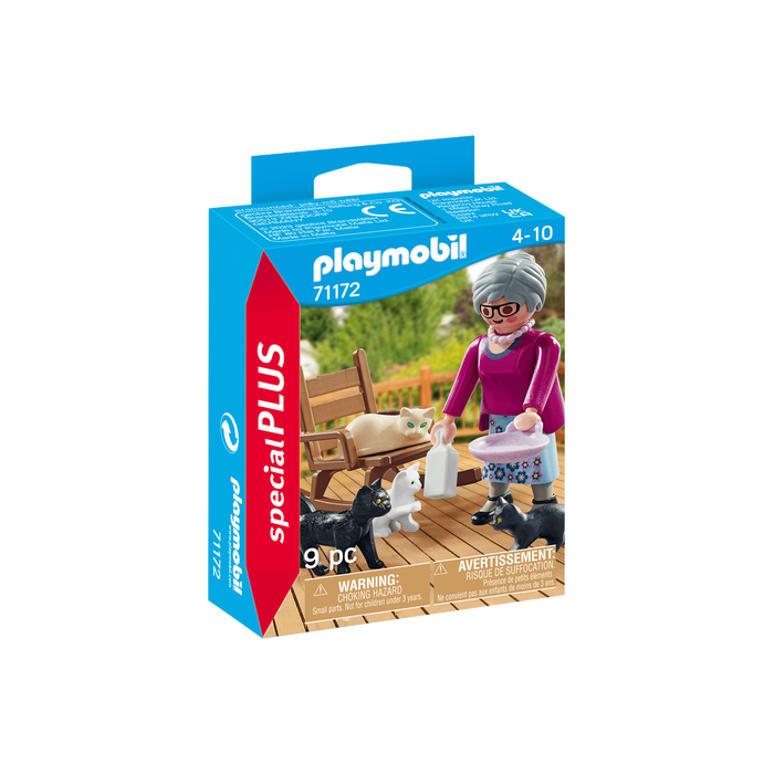 Playmobil 71172 Oma mit Katzen