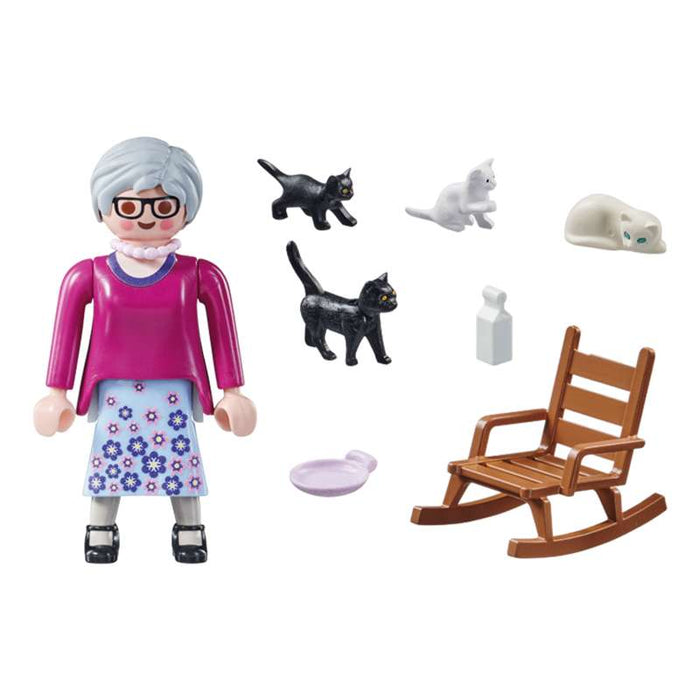 Playmobil 71172 Oma mit Katzen