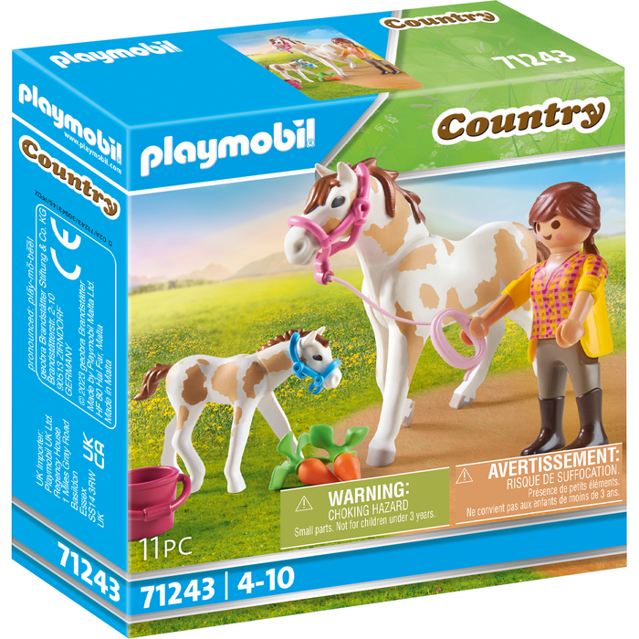 Playmobil 71243 Cheval avec Poulain