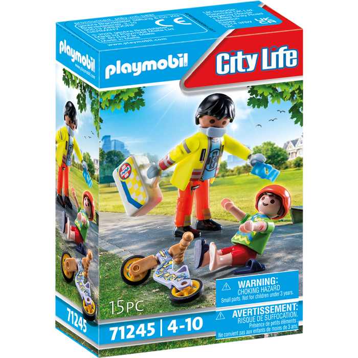 Playmobil 71245 Paramedic with patient