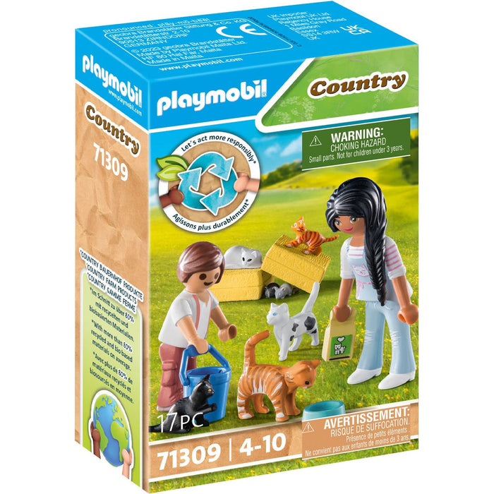 Playmobil 71309 Katzenfamilie