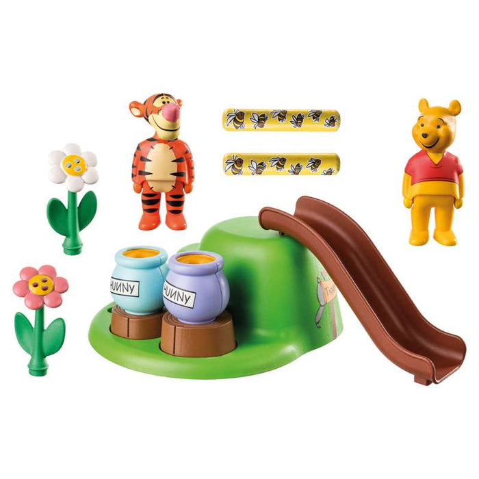 Playmobil 71317 1.2.3 & Disney: Winnies & Tiggers Bienengarten