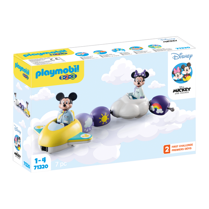 Playmobil 71320 1.2.3 & Disney: Mickys & Minnies Wolkenflug