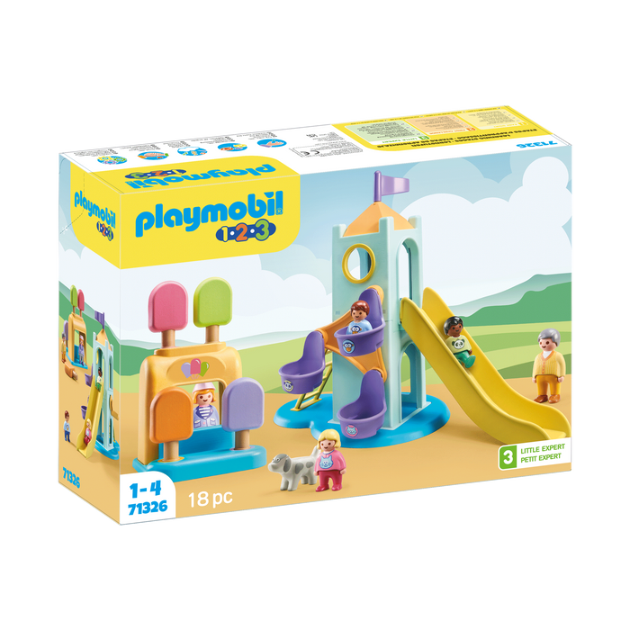 Playmobil 71326 1.2.3: Erlebnisturm mit Eisstand