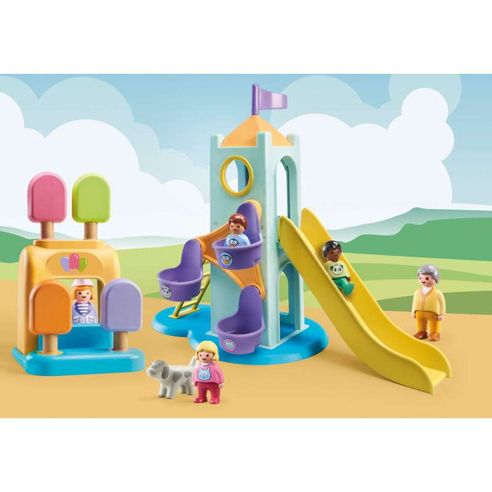 Playmobil 71326 1.2.3: Erlebnisturm mit Eisstand