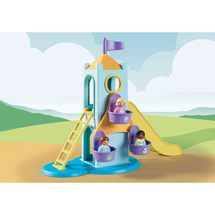 Playmobil 71326 1.2.3: Erlebnisturm mit Eisstand