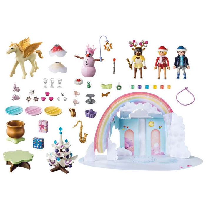 Playmobil 71348 Adventskalender "Weihnachtsfest unter dem Regenbogen"