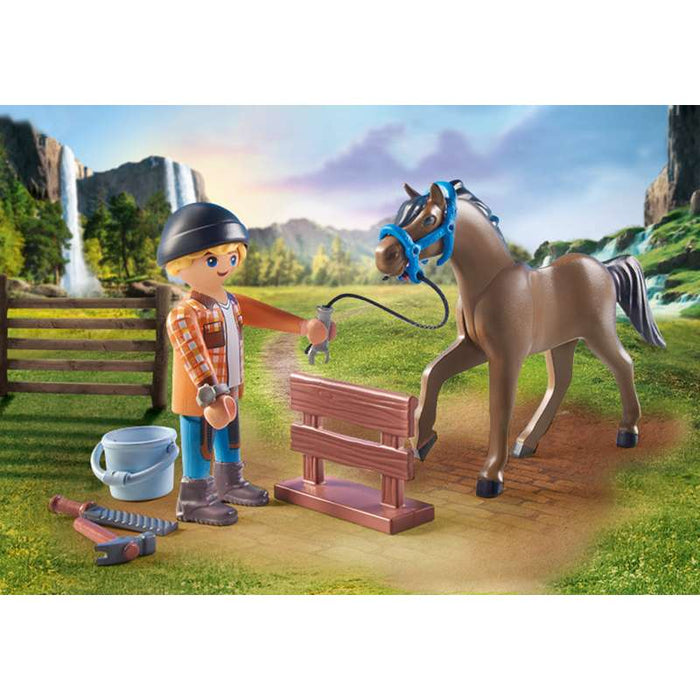 Playmobil 71357 Hufschmied Ben & Achilles