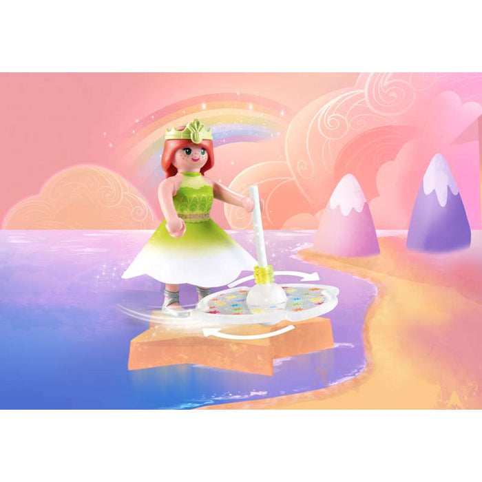 Playmobil 71364 Himmlischer Regenbogenkreisel mit Prinzessin