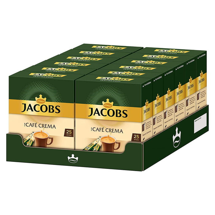 Jacobs Cafe Crema Sticks 25er x 12 Pack