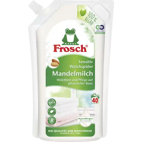 Frosch Mandelmilch Sensitiv-Weichspüler 1000ml